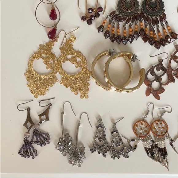 Earring lot bundle 30 pairs - Picture 6 of 7